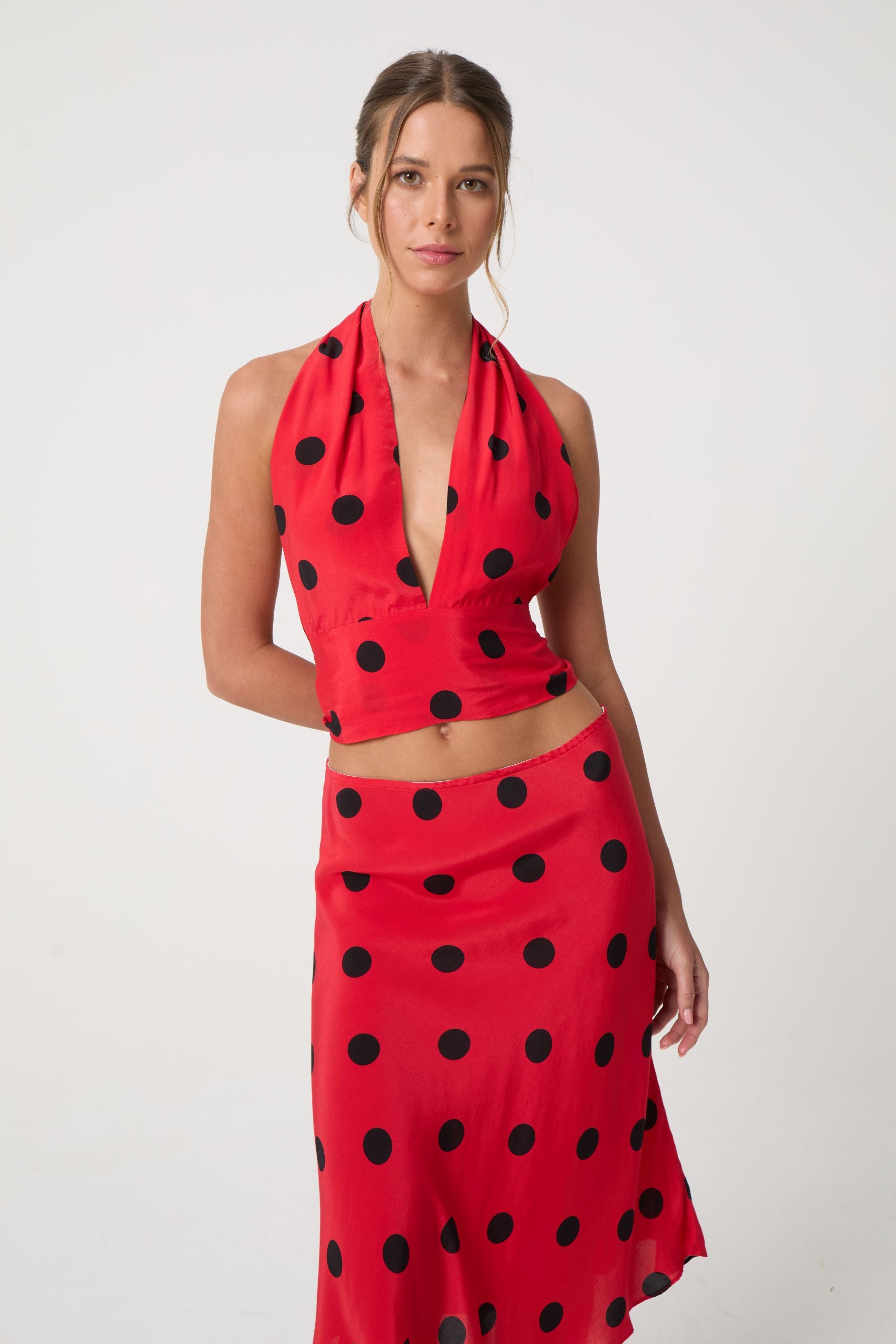 SAINT TOP | RED POCKA - Love McNicoll