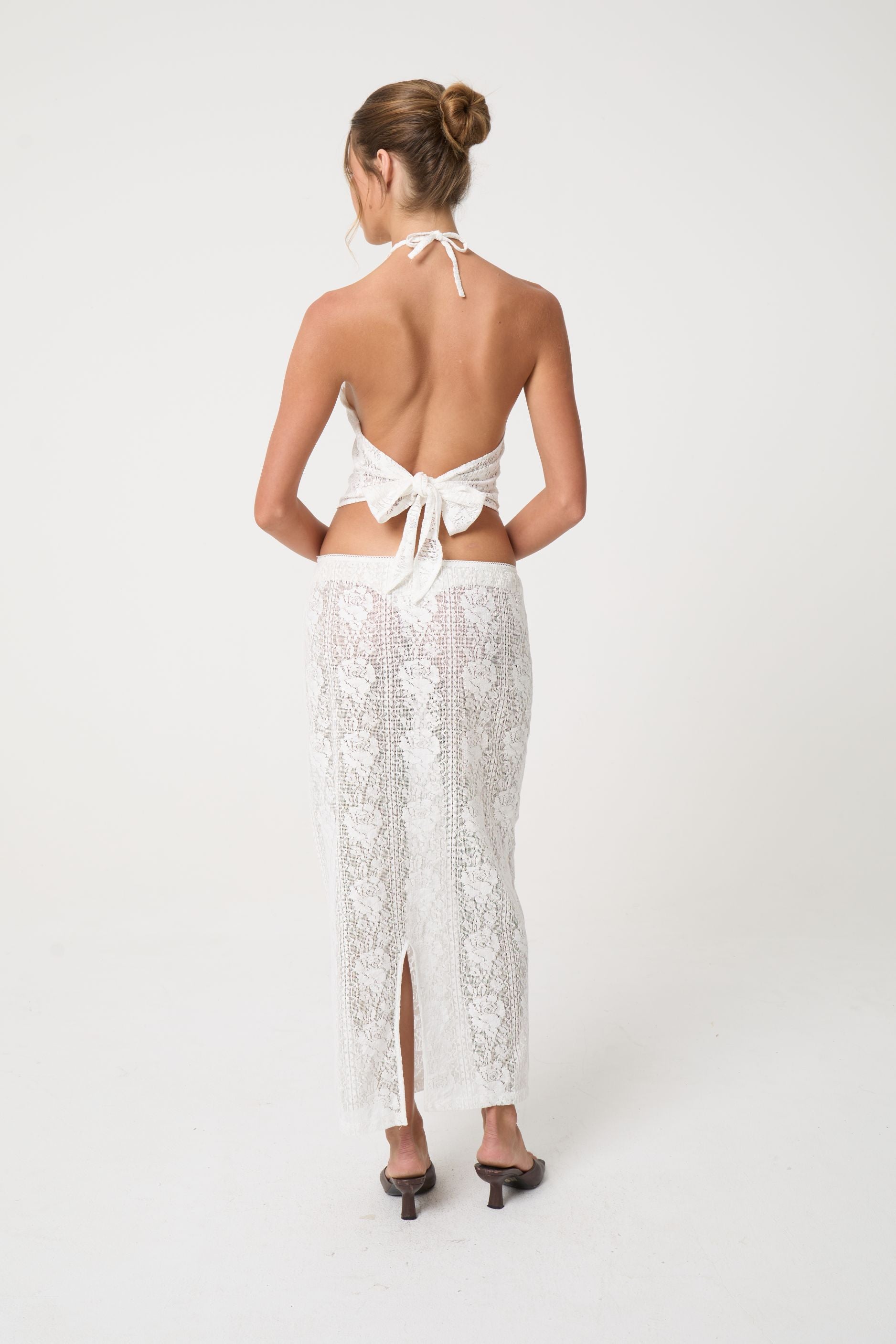 GRACE SKIRT | WHITE LACE